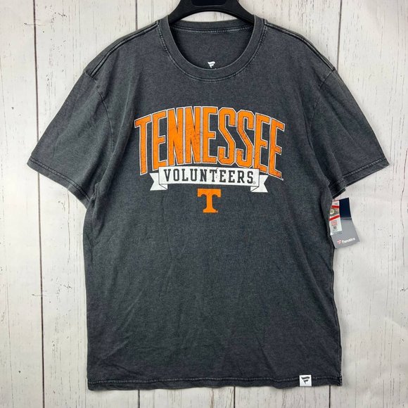 Tennessee Volunteers NCAA Large Fanatics Casual T-Shirt Gray New‎ Men - Picture 1 of 7